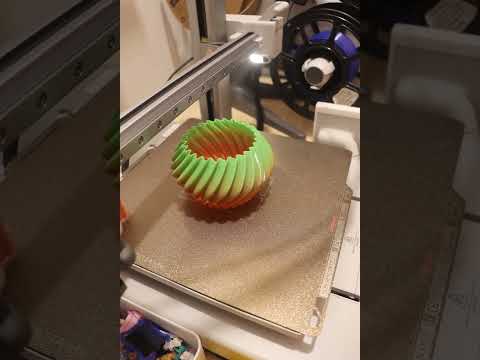 Spiral Fluted Vase